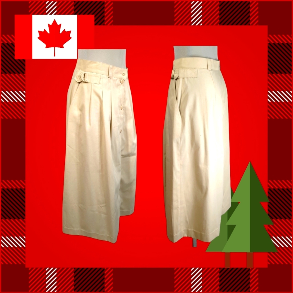 MISTER LEONARD Beige Large Skirt Size 10